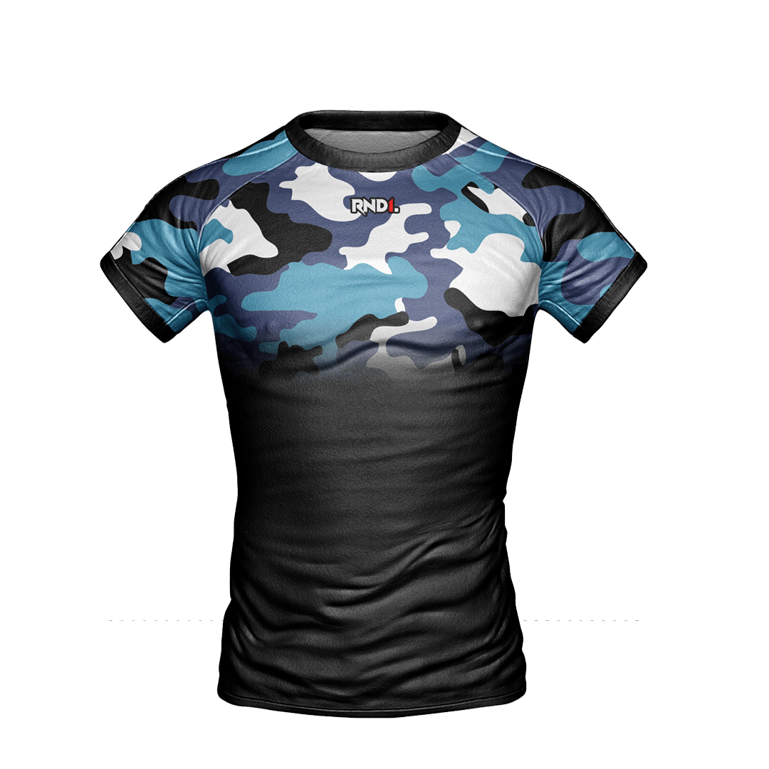 Midnight Camouflage Rash Guard » RND1 MMA Apparel